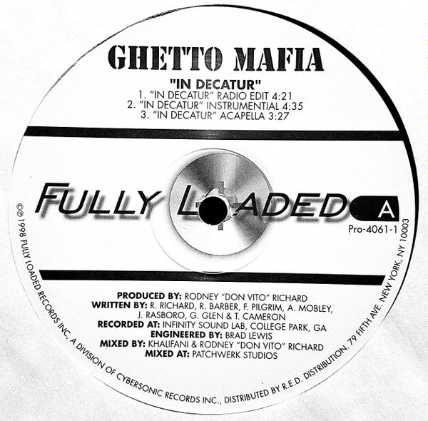 Ghetto Mafia : In Decatur / Ghetto Mafia (12