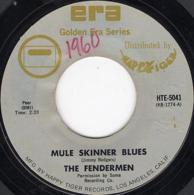 The Fendermen : Mule Skinner Blues / Torture (7
