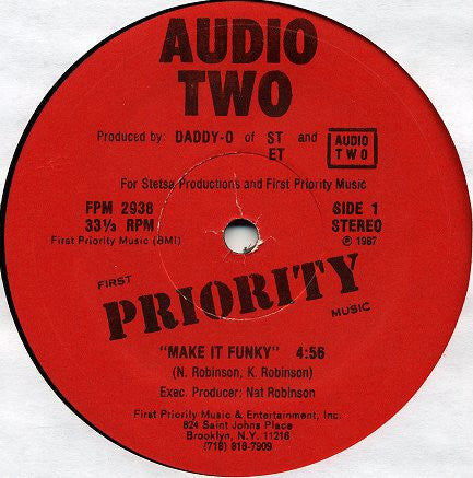 Audio Two : Make It Funky (12