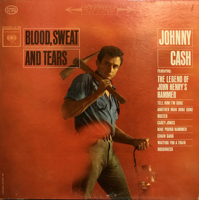 Johnny Cash : Blood, Sweat And Tears (LP, Album, Pit)