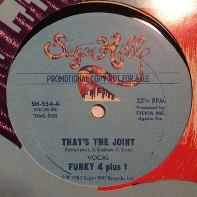 Funky 4 Plus 1* : That's The Joint (12