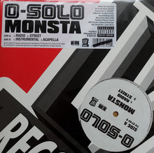 Load image into Gallery viewer, O-Solo : Monsta (12")