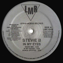 Load image into Gallery viewer, Stevie B : In My Eyes (12")