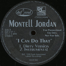 Load image into Gallery viewer, Montell Jordan : I Can Do That (12", Promo)