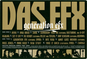 Das EFX : Generation EFX (LP, Album, Promo)