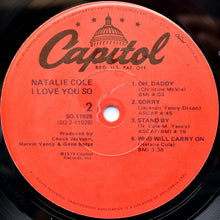 Load image into Gallery viewer, Natalie Cole : I Love You So (LP, Album, Los)