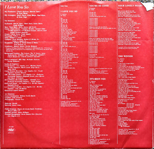 Natalie Cole : I Love You So (LP, Album, Los)