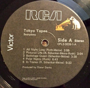 Scorpions : Tokyo Tapes (2xLP, Album, Ind)