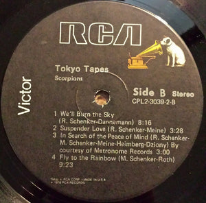 Scorpions : Tokyo Tapes (2xLP, Album, Ind)