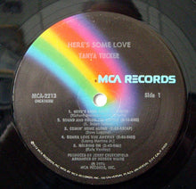 Load image into Gallery viewer, Tanya Tucker : Here&#39;s Some Love (LP, Album, Pin)