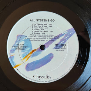 Vinnie Vincent Invasion : All Systems Go (LP, Album)