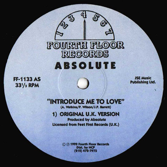 Absolute (2) : Introduce Me To Love (12