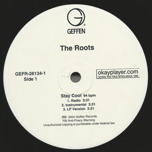 The Roots : Stay Cool / Duck Down! (12", Promo)