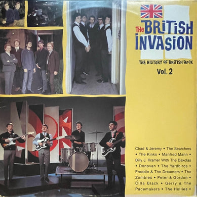 Various : The British Invasion (The History Of British Rock, Vol. 2) (LP, Comp)