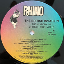 Load image into Gallery viewer, Various : The British Invasion (The History Of British Rock, Vol. 2) (LP, Comp)