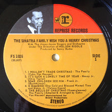 Load image into Gallery viewer, The Sinatra Family : The Sinatra Family Wish You A Merry Christmas (LP, Album)