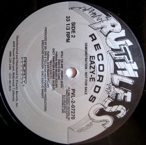 Eazy-E : We Want Eazy (Remix) (12", Promo)