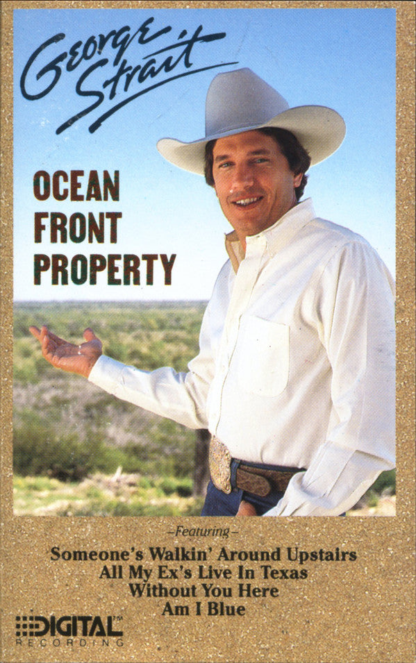 George Strait : Ocean Front Property (Cass, Album, RE)
