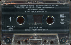 George Strait : Ocean Front Property (Cass, Album, RE)