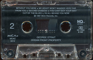 George Strait : Ocean Front Property (Cass, Album, RE)