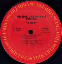 Load image into Gallery viewer, Michal Urbaniak's Fusion : Atma (LP, Album, Pit)