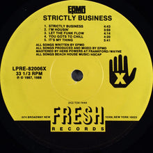 Load image into Gallery viewer, EPMD : Strictly Business (LP, Album)