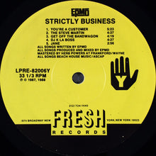 Load image into Gallery viewer, EPMD : Strictly Business (LP, Album)