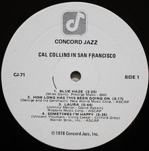 Load image into Gallery viewer, Cal Collins : Cal Collins In San Francisco (LP, Album)