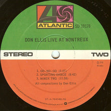 Load image into Gallery viewer, Don Ellis : Live At Montreux (LP, Album, Pre)