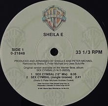 Load image into Gallery viewer, Sheila E* : Sex Cymbal (12", Maxi)