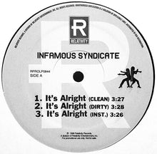 Load image into Gallery viewer, Infamous Syndicate : It's Alright / Souljahs (12", Promo)