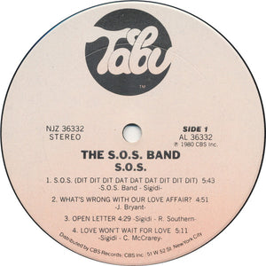 The S.O.S. Band : S.O.S. (LP, Album, Pit)