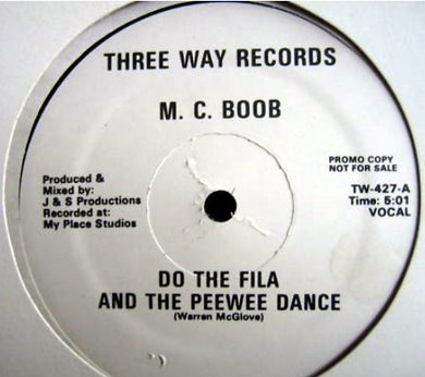 M.C. Boob* : Do The Fila And The Peewee Dance (12