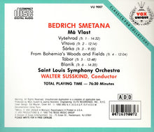 Load image into Gallery viewer, Smetana*, Saint Louis Symphony Orchestra, Walter Susskind : Ma Vlast (CD)