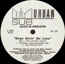 Load image into Gallery viewer, Jazz-N-Groove : Keep Givin&#39; Me Love (12&quot;)