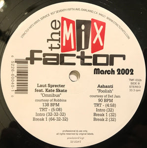 Various : The Mix Factor (March 2002) (2x12", Comp)