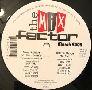 Various : The Mix Factor (March 2002) (2x12", Comp)