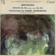 Load image into Gallery viewer, Beethoven*, Daniel Barenboim : Sonata No. 29 (Hammer-Klavier), Op. 106 (LP)