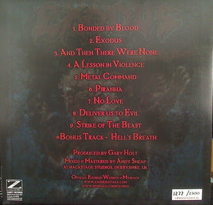 Exodus (6) : Let There Be Blood (LP, Album, Ltd, Num, Red)