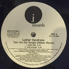 Load image into Gallery viewer, Luther Vandross : Take You Out Tonight (Allstar Remix) (12", Single)