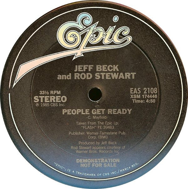 Jeff Beck And Rod Stewart : People Get Ready (12