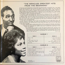 Load image into Gallery viewer, The Miracles : Greatest Hits From The Beginning (2xLP, Comp)