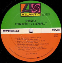 Load image into Gallery viewer, Spinners : From Here To Eternally (LP, Album, PR )