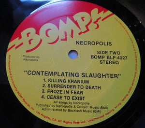 Necropolis (6) : Contemplating Slaughter (LP, Album)