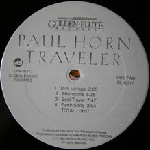 Load image into Gallery viewer, Paul Horn With Christopher Hedge : Traveler (LP, Album)