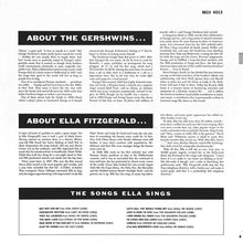 Load image into Gallery viewer, Ella Fitzgerald : Ella Fitzgerald Sings The Gershwin Song Book Vol. 1 (LP, Album, Mono)