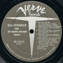 Load image into Gallery viewer, Ella Fitzgerald : Ella Fitzgerald Sings The Gershwin Song Book Vol. 1 (LP, Album, Mono)