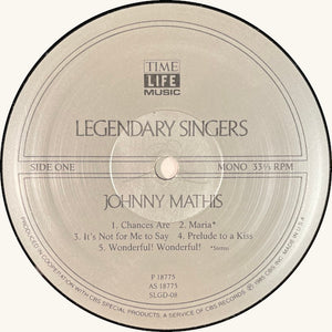 Johnny Mathis : Johnny Mathis (2xLP, Comp, Mono + Box)