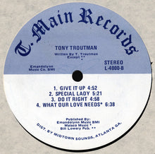 Load image into Gallery viewer, Tony Troutman : Your Man Is Home Tonight (LP, Album)