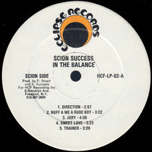 Load image into Gallery viewer, Scion Sashay Success* : In The Balance (LP, Album)
